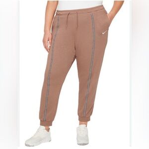 NIKE SPORTSWEAR ICON CLASH EASY FLEECE MID-RISE JOGGERS with Elastic Cuffs, NWT